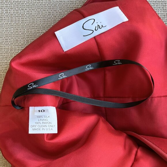 Siri by San Francisco Silk Chiffon Formal Gown - Picture 4 of 7